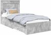 vidaXL Bettgestell mit Schubladen mit Kopfteil Holzwerkstoff 3410369 Bild 2