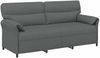 vidaXL Sofa 100% Polyester, Metallrahmen, MDF, Sperrholz 42033912 Bild 2