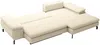Vente-unique - ARCHIBALD Sofa Stoff Beige - B 104 cm x H 82 cm x L 265 cm Bild 4