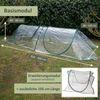 Folientunnel aus transparenter PVC-Folie, modular erweiterbarer Pflanztunnel Bild 5
