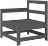 vidaXL Garten-Ecksofa Grau Massivholz Kiefer 825501 Bild 2