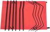 vidaXL Campingbetten 2 Stk. 180x60x19 cm Oxford-Gewebe und Stahl Rot 312485 Bild 4
