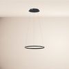 s.luce LED Ring Hängeleuchte Ø 60cm Aluminium Bild 3
