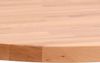 vidaXL Tischplatte Ø30x4 cm Rund Massivholz Buche 355941 Bild 3