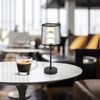 LED Tischlampe, Touchdimmer, USB AKKU, schwarz, H 35 cm Bild 4