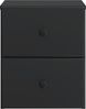 vidaXL Wandmontierter Nachttisch 2 pcs Schwarz 34,5 x 33 x 40 cm 899148 Bild 5