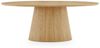 IDIMEX Esstisch AURA, Esszimmertisch oval 180 x 110 cm aus MDF mit Eichenfurnier in Natur Bild 4