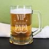 Herz & Heim Bierkrug für Väter mit Gravur - Bierglas als Geschenk zum Vatertag, Glas Bild 2