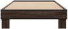 vidaXL Bettgestell Braun Eichen-Optik 90x190 cm Holzwerkstoff Metall 845886 Bild 4