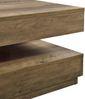en.casa Couchtisch 'Florenz' 76 x 76 x 38 cm Drehbar, Holzfarben Bild 5