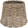 vidaXL Lampenschirm Braun Ø30x20 cm Korbweide 364375 Bild 2