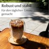 MiaMio Thermoglas Latte-Macchiato-Tassen 6er Set – doppelwandige Kaffeegläser, 6-tlg. Bild 2