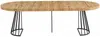 Vente-unique - FIRELA Esstisch Holz, Platte SchwarzBeige - B 110 cm x H 76 cm x L 260 cm210 cm160 cm110 cm Bild 5
