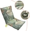 Spetebo Polsterauflage Universal Auflage "Palmen" mit Einstellband Gartenstuhl Kissen, (1 St), mit Eckbändern Bild 3