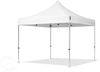 3x3 m Faltpavillon PROFESSIONAL Alu 40mm, Seitenteile mit Sprossenfenstern, weiß Bild 2