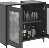 Waschbeckenunterschrank Malte Grau 60 x 58 cm Vicco Bild 5