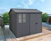 Tepro Metallgerätehaus Garden Shed 8 x 6 Premium anthrazit 252 x 168 cm Bild 5