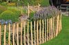 Staketenzaun 1,75x5m Abstand 4-5cm Gartenzaun Holzzaun Rollzaun Gartenteich Zaun Bild 4