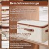Diwzbyn Aufbewahrungsbox Faltbare Aufbewahrungsbox mit Deckel, aufbewahrungskoffer mit Reißverschluss Bild 4
