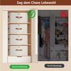 Diwzbyn Aufbewahrungsbox Faltbare Aufbewahrungsbox mit Deckel, aufbewahrungskoffer mit Reißverschluss Bild 3