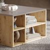 Couchtisch Danny Cashmere 90 x 60 cm mit Regalen Vicco Bild 4