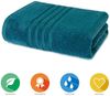 Lavea Badetuch Bali Duschtuch 100x150 cm Duschtuch 70x140 cm, Weiches Bio-Baumwollfrottee (1-St), Handtuch, GOTS-zertifiziert, extra saugstark mit 500g/m² Bild 1