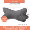 Dr. Berger Leseknochen Minky Anthrazit 40 x 18 cm Bild 2