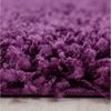 Stilvoll Günstig Hochflor-Teppich für Wohnzimmer und Schlafzimmer Unicolor - Einfarbig, Rund, Höhe: 30 mm Bild 4