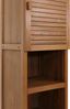 Teak-Badezimmer-Set HWC-M87, Waschtisch Hochschrank Wandspiegel Badezimmer, hochwertiges B-Grade-Teak Bild 5