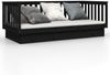 vidaXL Tagesbett, 100x200 cm, Massivholz Kiefer schwarz Bild 2