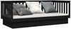 vidaXL Tagesbett, 100x200 cm, Massivholz Kiefer schwarz Bild 3