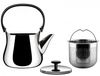 Alessi Cha Wasserkessel Teekanne aus Edelstahl glänzend poliert NF01 Bild 3