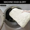 OTTO home Badematte Sanremo, Badvorleger, Badezimmer Teppich, sehr weich, Höhe 30 mm, rutschhemmend beschichtet, schnell trocknend, fußbodenheizungsgeeignet, Polyester, rechteckig, 3-tlg. Stand-WC Set, Badteppich, unifarben, rechteckig, rund & als 3-tl... Bild 4