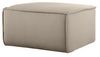 Polsterhocker Designerhocker CELES PREMIUM 65x65 cm Stoff Opera Velvet Beige Bild 3