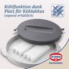 Dr. Oetker - Kuchentransportbox Kuchenbehälter mit Fach für Kühlakkus 1015 Bild 4