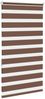 vidaXL Doppelrollo Braun 85x150 cm Stoffbreite 80,9 cm Polyester 4014336 Bild 3