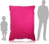 Green Bean® 2er Set SQUARE XXL + BeBi Sitzsack - 380L + 70L EPS Perlen Füllung - Indoor & Outdoor Beanbag für Kinder & Erwachsene - Pink Bild 5