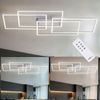 LED Deckenleuchte, dimmbar, Fernbedienung, L 95 cm, IVEN Bild 3