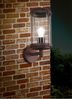 Wandleuchte, rost-farben, Alu Druckguss, H 32 cm, TANARO Bild 5