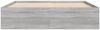 vidaXL Bettgestell Grau Sonoma 150x200 cm 3203871 Bild 2