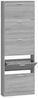 vidaXL Schuhschrank Grau Sonoma 59x17x169 cm Holzwerkstoff 342516 Bild 2