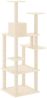 vidaXL Kratzbaum mit Sisal-Kratzsäulen Creme 153 cm 171636 Bild 5