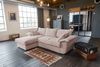 KAWOLA Sofa DAMETO Ecksofa Bettsofa Schlafsofa mit Stauraum Cord rosa Recamiere links 77 x 174 x 266 cm Bild 4