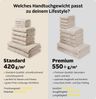 OTTO home Handtuch Set Vanessa, 10-tlg Handtuch-Set, weich, in Standard- und Premium-Qualität, Walkfrottee (Set, 10-St), 100% Baumwolle, Duschtücher, Handtücher, Gästetücher, mit Bordüre Bild 3