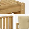 vidaXL Outdoor-Sofagarnitur 9 pcs Weiß und Beige 3390243 Bild 5