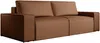 Vente-unique - AMELIA Sofa Stoff Braun - B 102 cm x H 85 cm x L 257 cm Bild 2