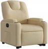 vidaXL Relaxsessel mit Aufstehhilfe Elektrisch Creme Stoff 3204401 Bild 4