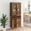 vidaXL Highboard Altholz 69,5 x 34 x 90 cm Holzwerkstoff 3402693 Bild 4