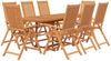 vidaXL 9-tlg. Garten-Essgruppe Massivholz Akazie 160-240 cm 3079640 Bild 3