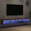 vidaXL TV-Schrankset mit LED 2 pcs Artisan-Eiche 100 x 30 x 30 cm 882968 Bild 5